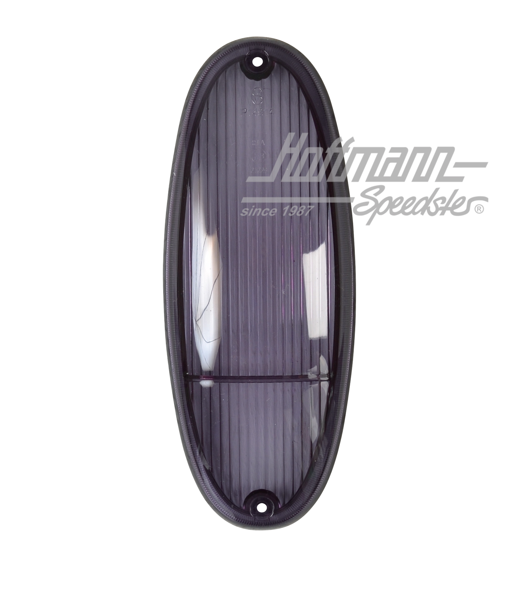 Turn-indicator lens, 
Porsche 914, smoked | 914 631 936 12 RE | 600-9488-45