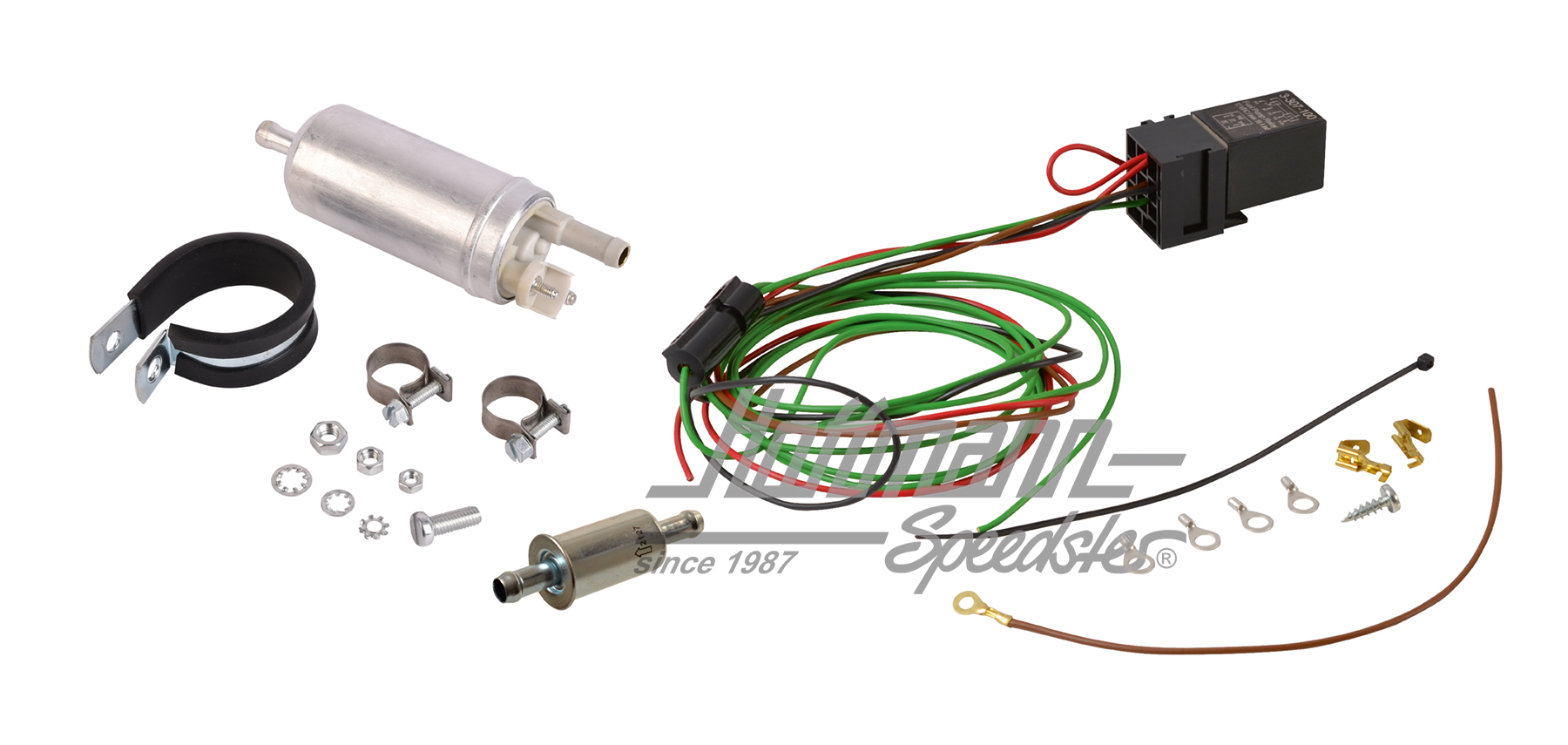Fuel pump kit, with cut-off relay kit 
 |  | 010-1299