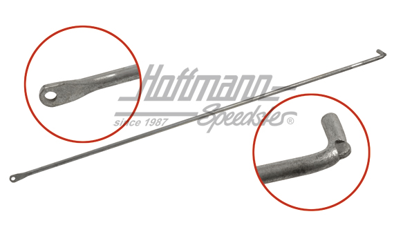 Lifting device, front hood, Type 181 | 181 823 363 | 080-2540