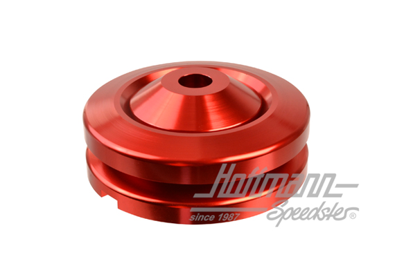 Alternator/generator pulley, 12V, Billet, red | 18-1081 | 010-1161-29