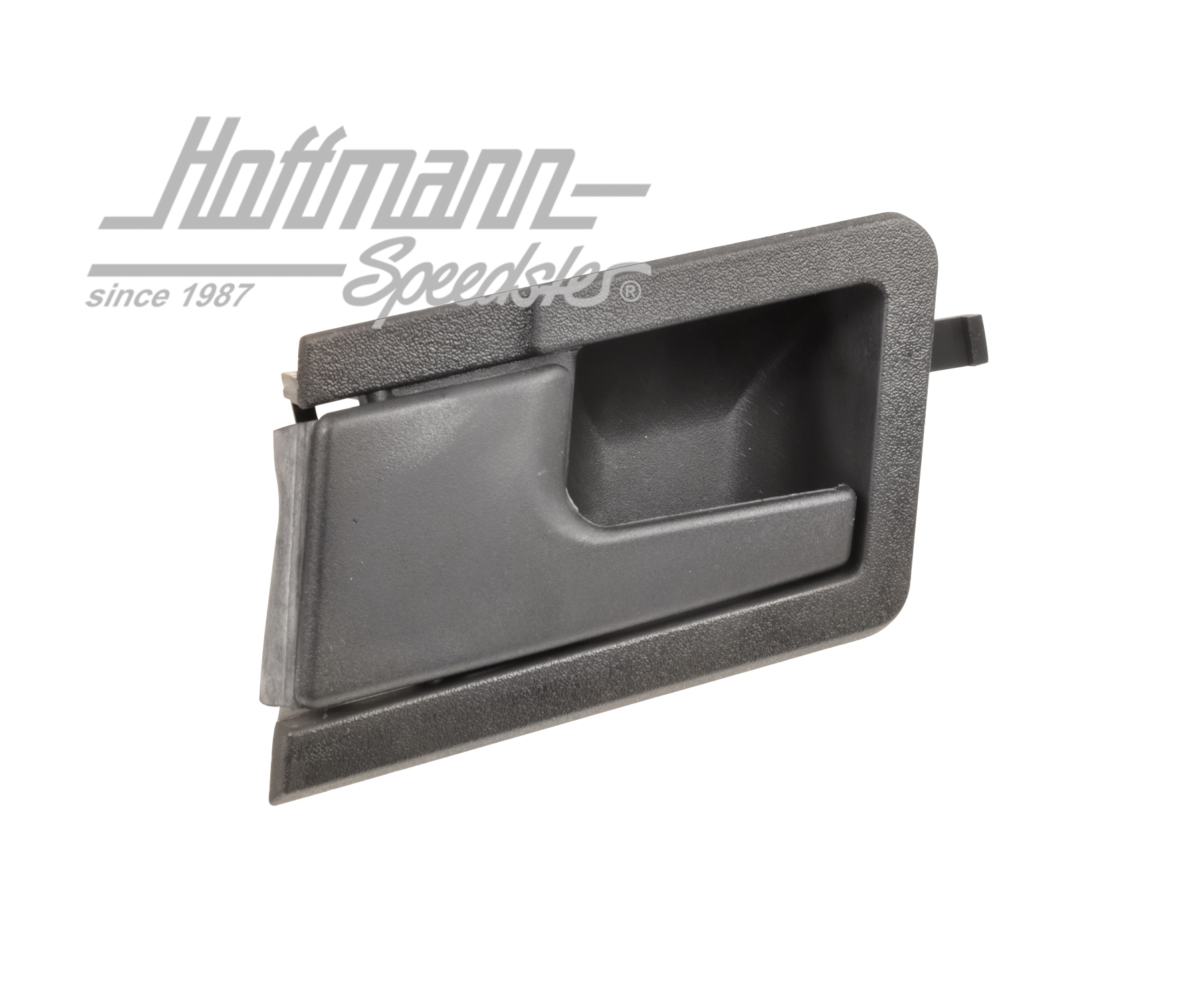 Door opener, inner, Bus T4, left, black | 701 837 019 A | 408-1034-11
