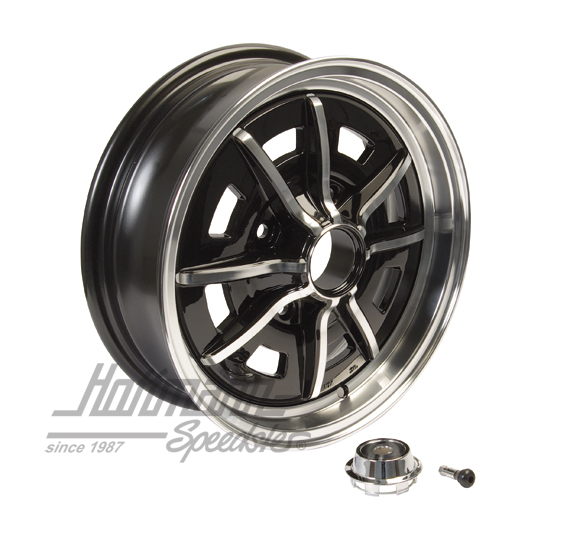 Aluminium wheel, Sprintstar, 5x15, ET/offset 25, black | 00-9688-0 | 070-6364