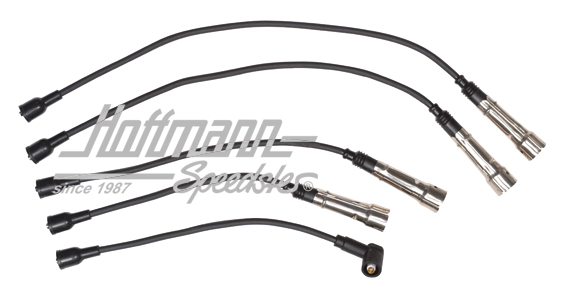 Ignition wire set, black, Golf 1, Polo | 056 998 031 | 190-1105