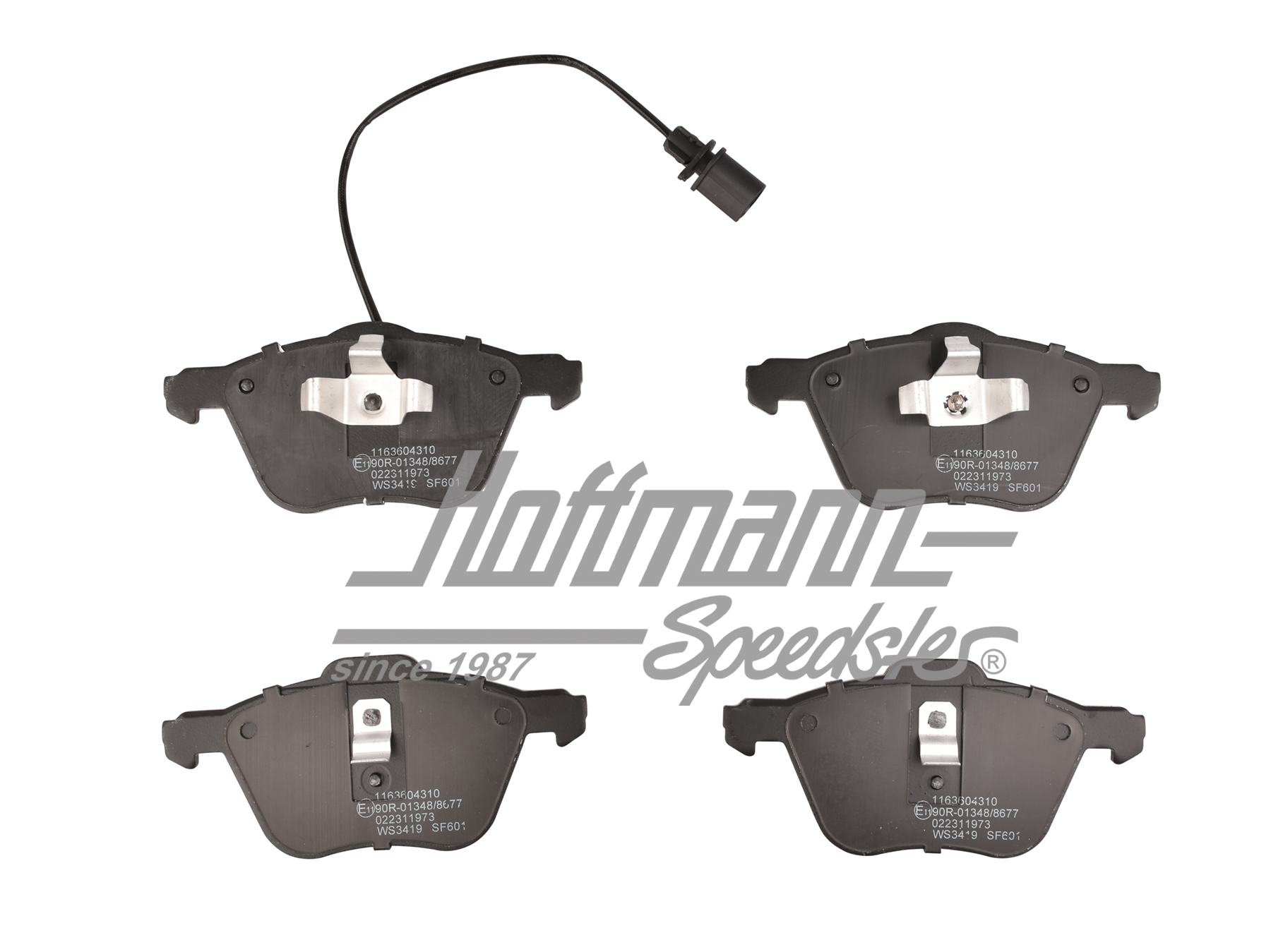 Brake pads, front, Bus T4, 05.00-6.03                                                               