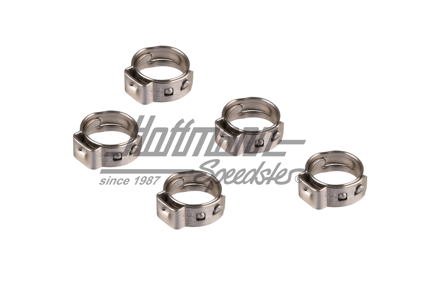 Single-ear clamps, adjustable, 7.8-9.5mm | --- --- --- | 020-0505-06