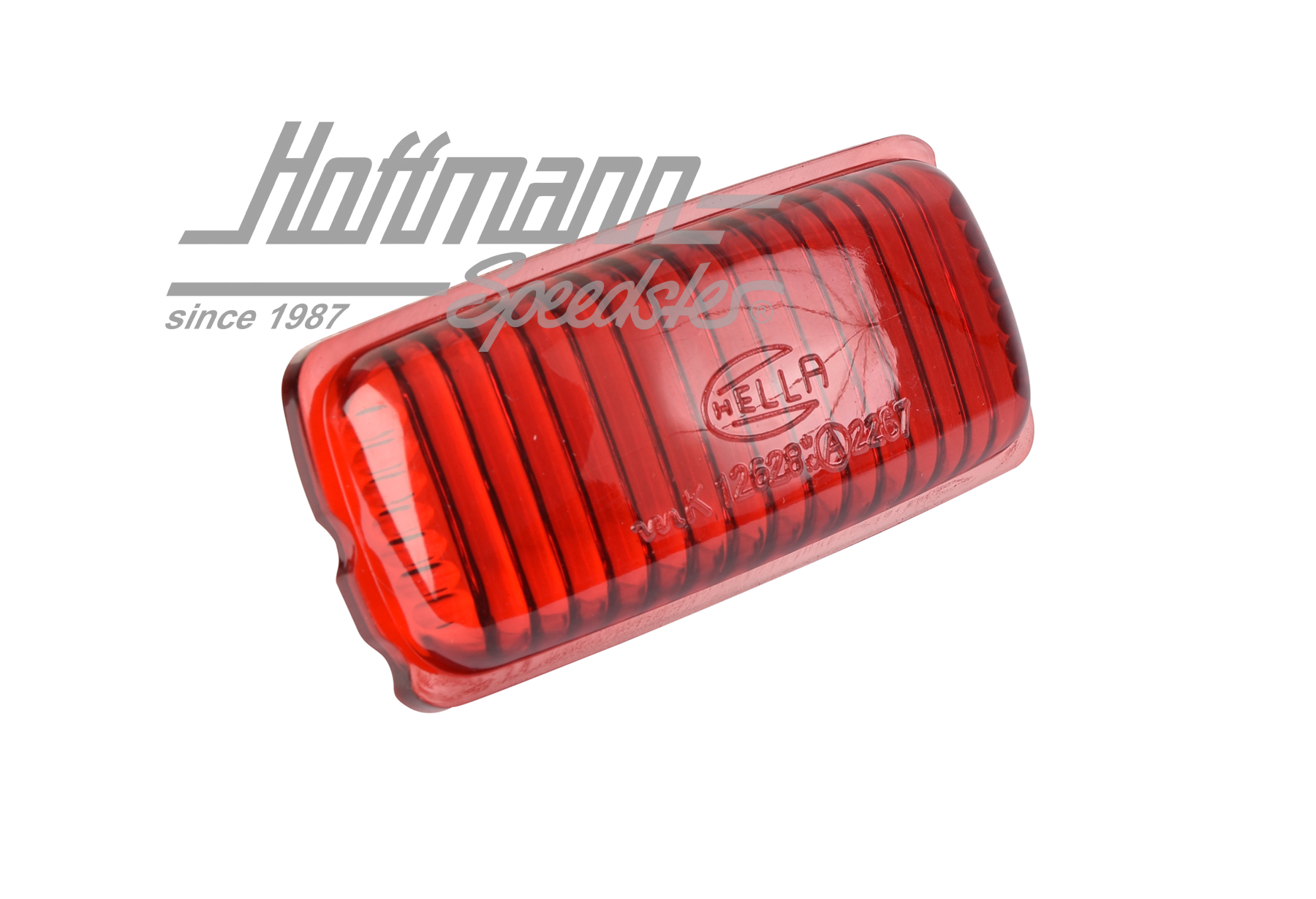 Replacement glass, reverse light, red | 111 941 371 RH | 020-4473-06