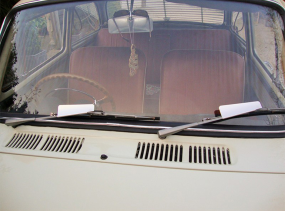 Wind deflector, wiper arm, chromed                                                                  