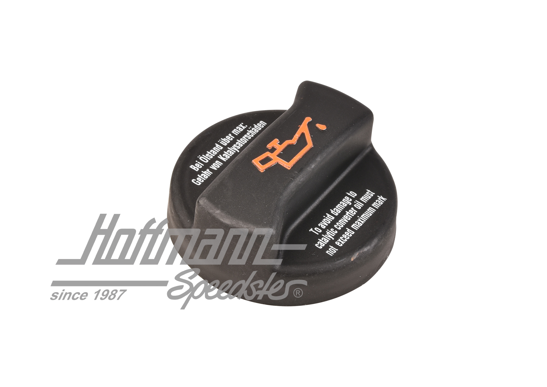 Oil filler cap, standard, plastic                                                                   