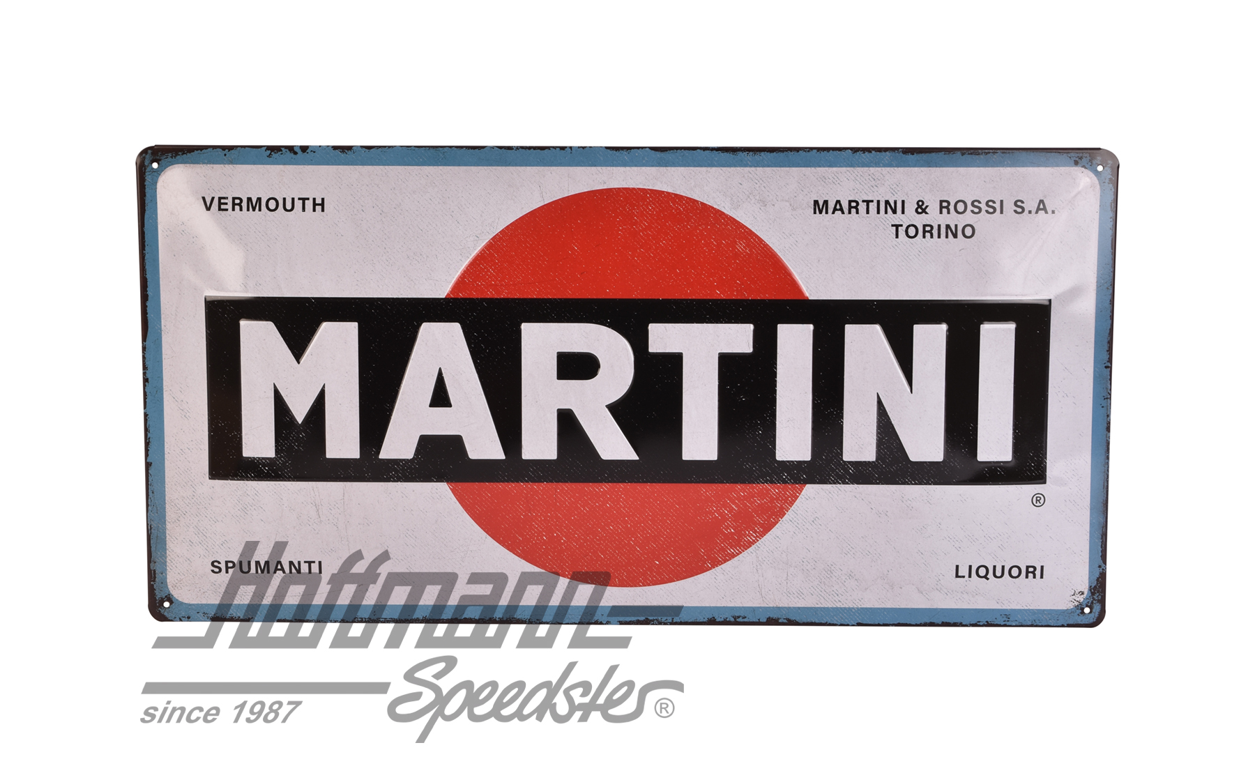 Metal sign, Martini Logo White | 27030 | 021-0177-70