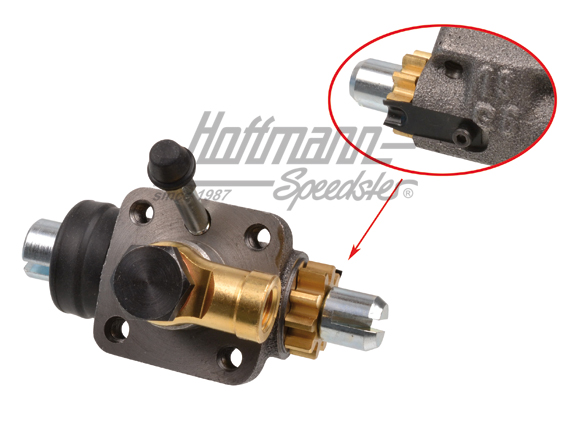 Wheel brake cylinder, lower left/top right | 356 421 26 | 510-2122