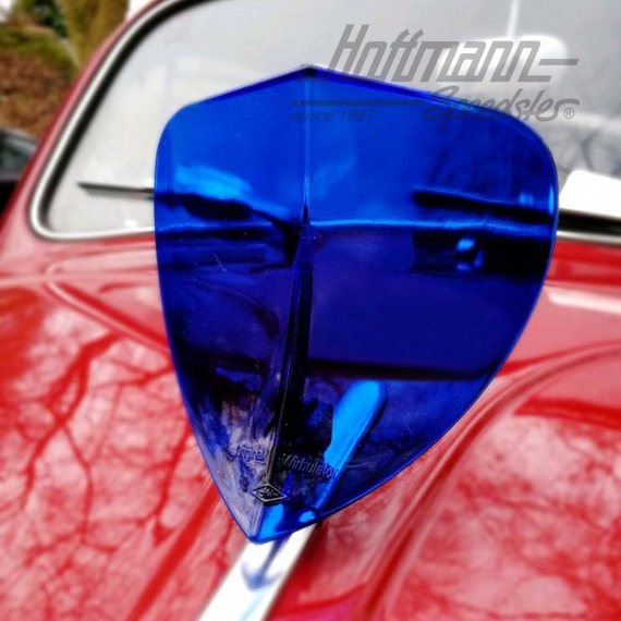 Eddy deflector "Wirbulator", front window, blue                                                     