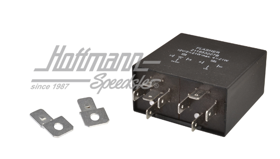 Relay, turn indicator, 12 Volt, 67-68 | 211 953 227 B | 086-1080