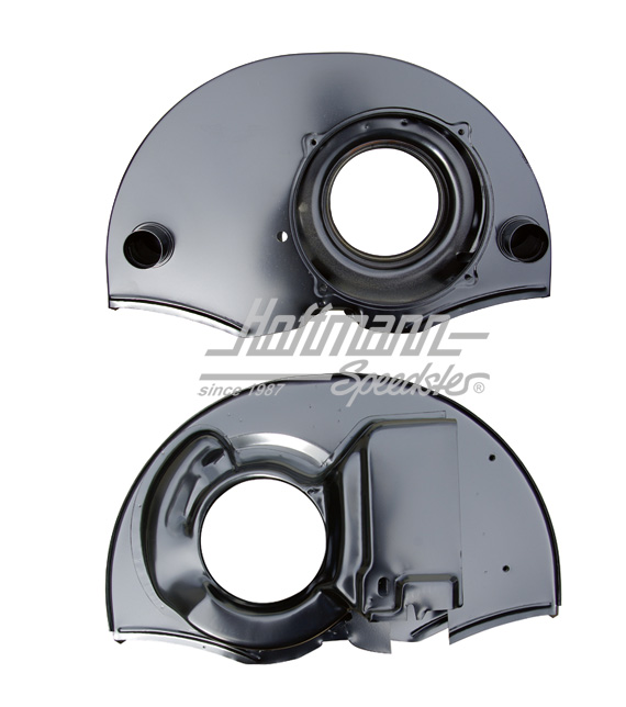 Fan shroud "Ovali 22KW/30HP", black, with air duct | AC 119063 | 020-1111-05