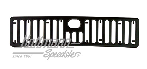 Vent louver trim, front, only 1303, black | 20053 | 020-2030