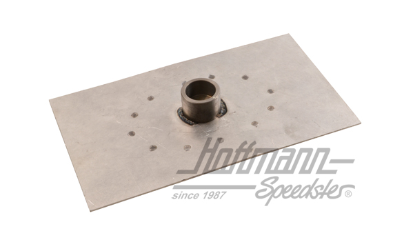 Retaining plate, safety belt, rear, 65-67                                                           