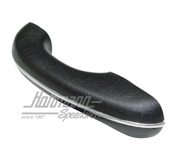 Armrest, black, 8.59-7.67, right | 113 867 171 D | 020-0016