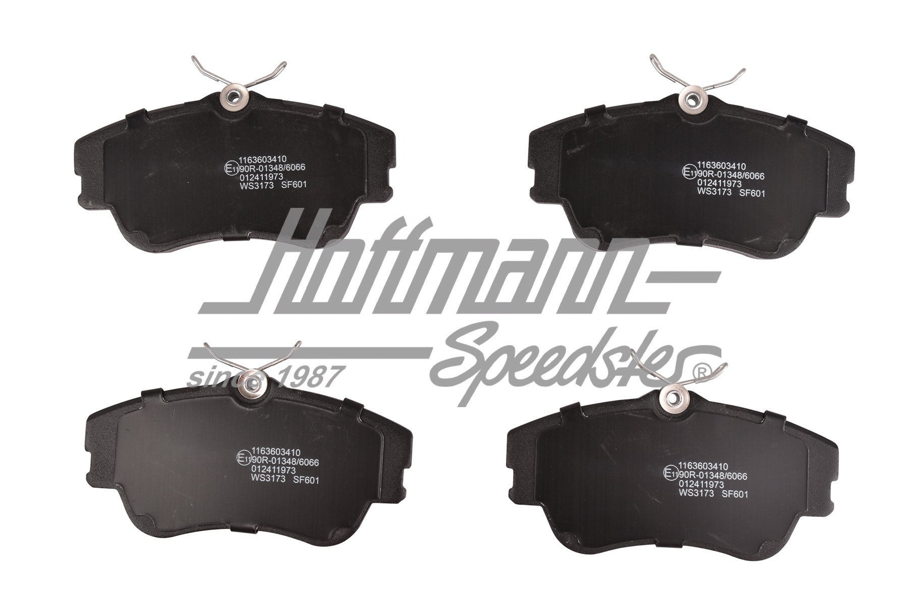 Brake pads, front, 15", 19.2mm, Bus T4, 7.99-6.03                                                   