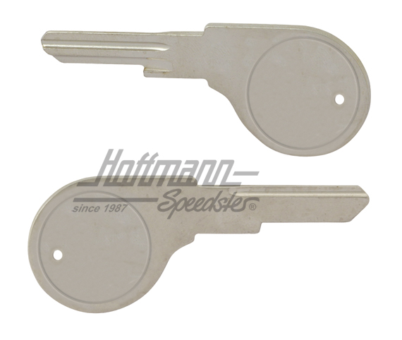 Key blank, profile "SU", 8.60-7.66 | 111 837 219 A S 74 | 020-2475-05