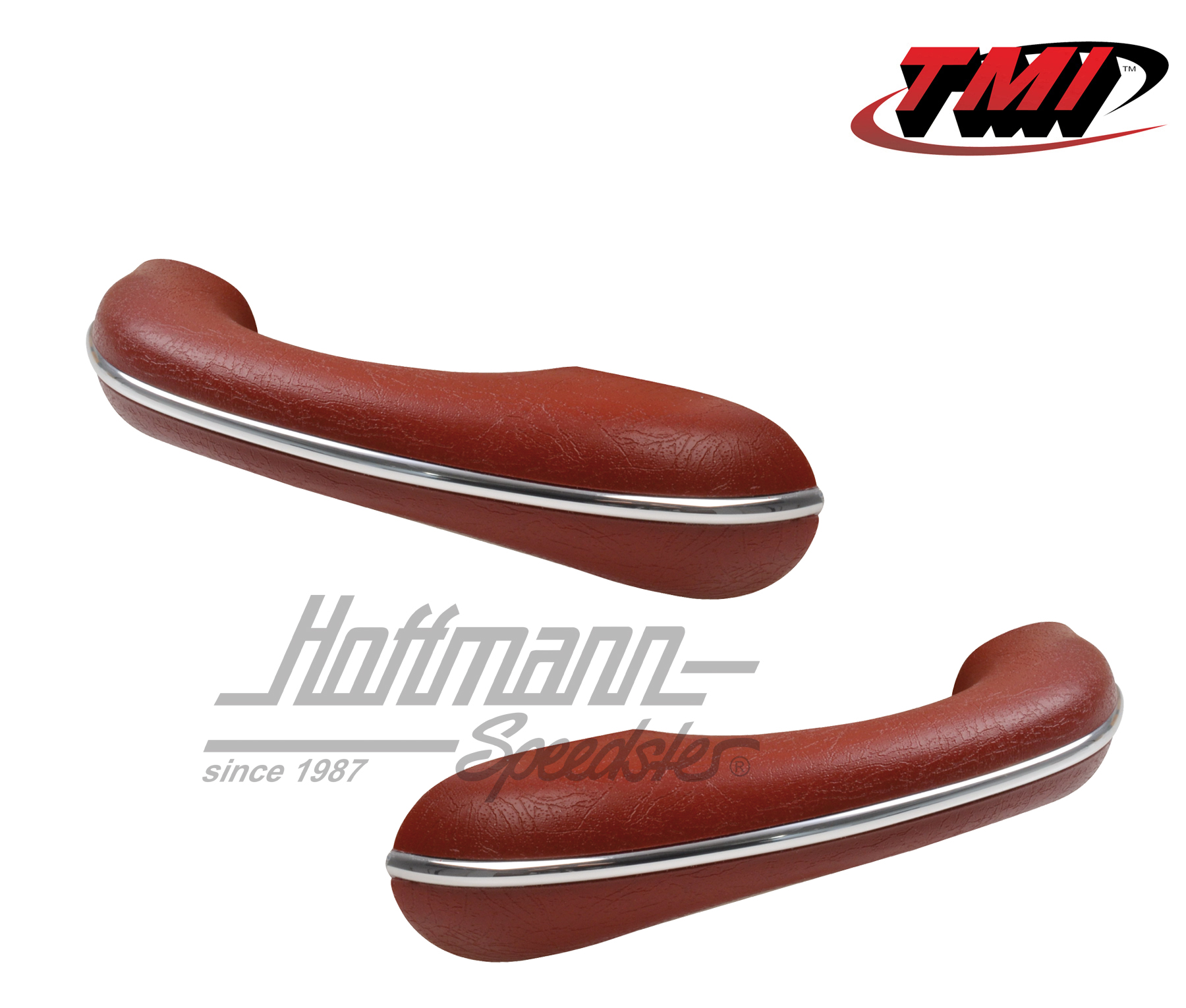 Armrests, 8.54-7.67, red, left/right | 16-1613-17/16-1612-17 | 055-7426