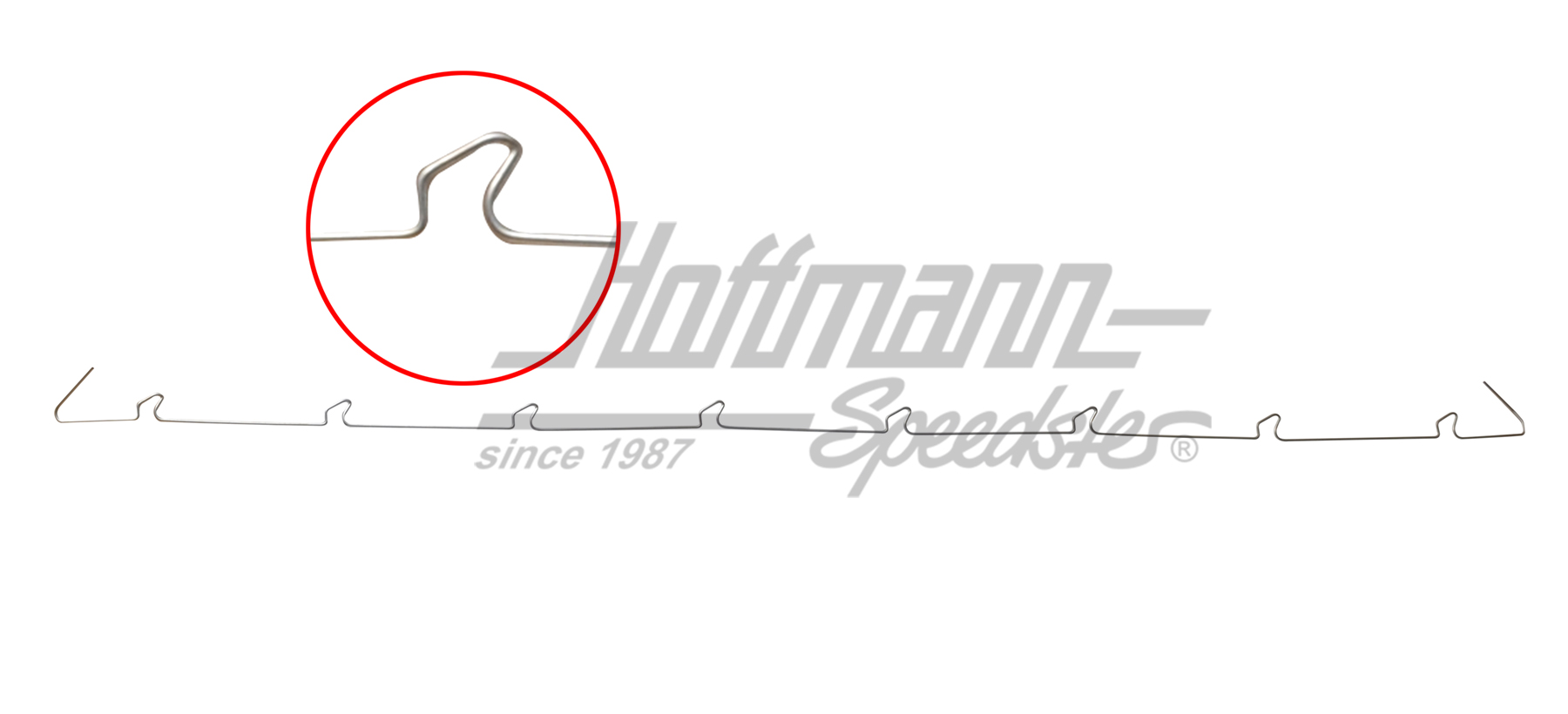 Clamp, scraper, inside, 50-55 | 356  52 801 | 510-6364-10