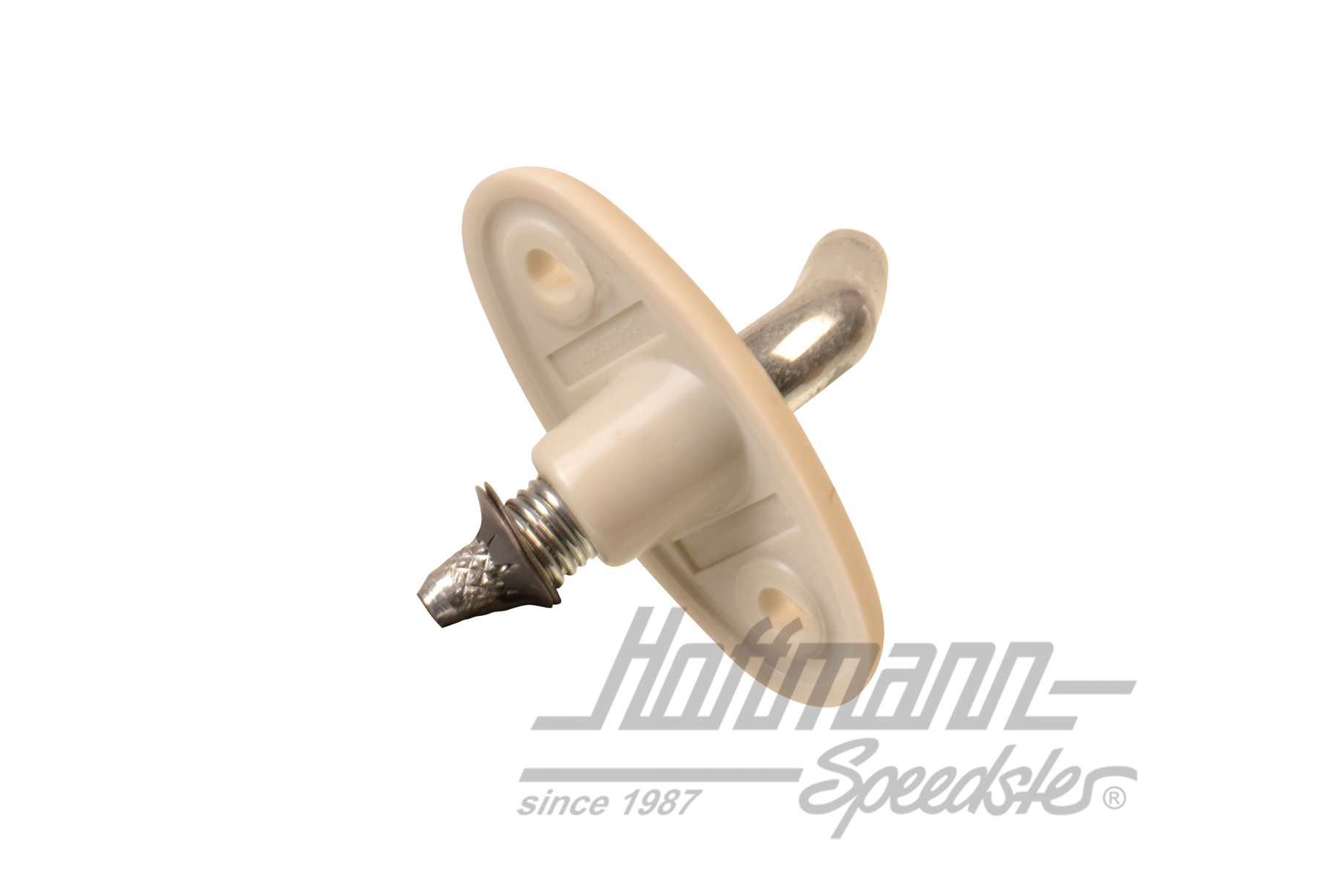 Sun visor retainer, 64-74, left, white                                                              