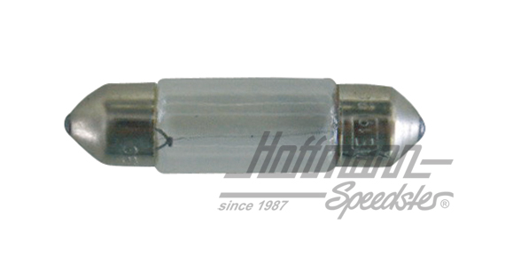 Tubular bulb, interior light, 38 mm, 6V 5W | 500 171 0 | 020-4425-06