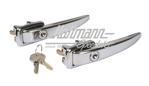 Door handles, -55 / Bus -60, keyed alike | 211 898 205 B | 020-2453-08