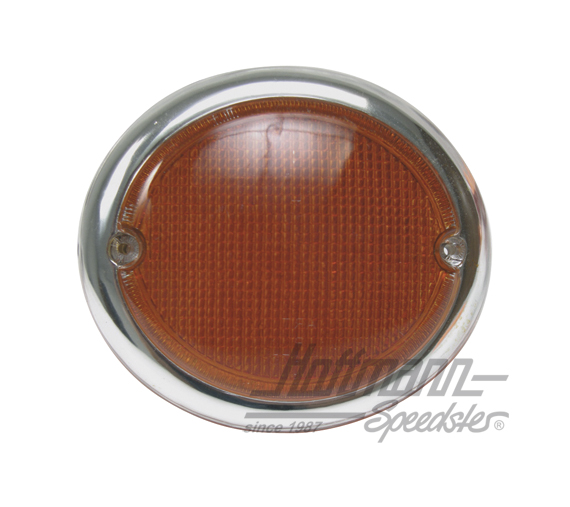 Turn-indicator lens, orange, Bus T1, front, left | 211 953 161 B | 086-2044-01