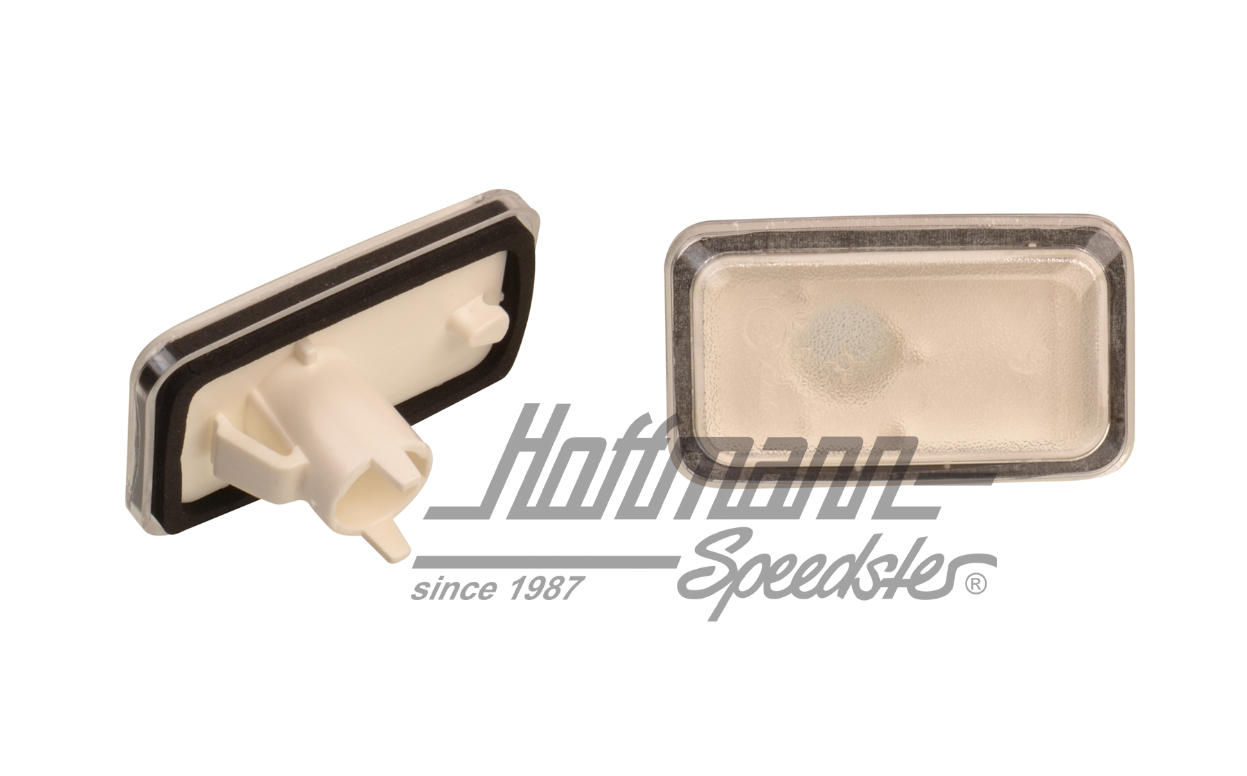Side turn indicators, Golf/Porsche, white                                                           