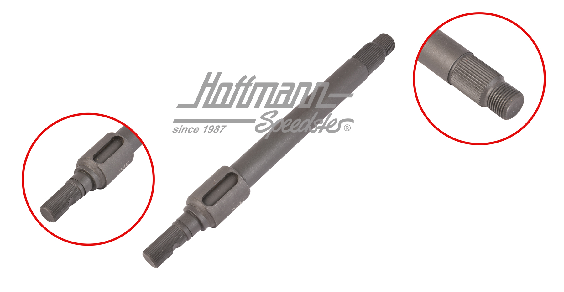 Steering column, upper, Porsche 911/914, 68-73 | 901 347 061 01 | 521-4590-50