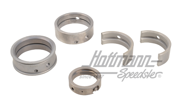 Main bearing set, 0.50/STD, thrust 21mm, steel | 021 198 491 A OS | 092-0308-50