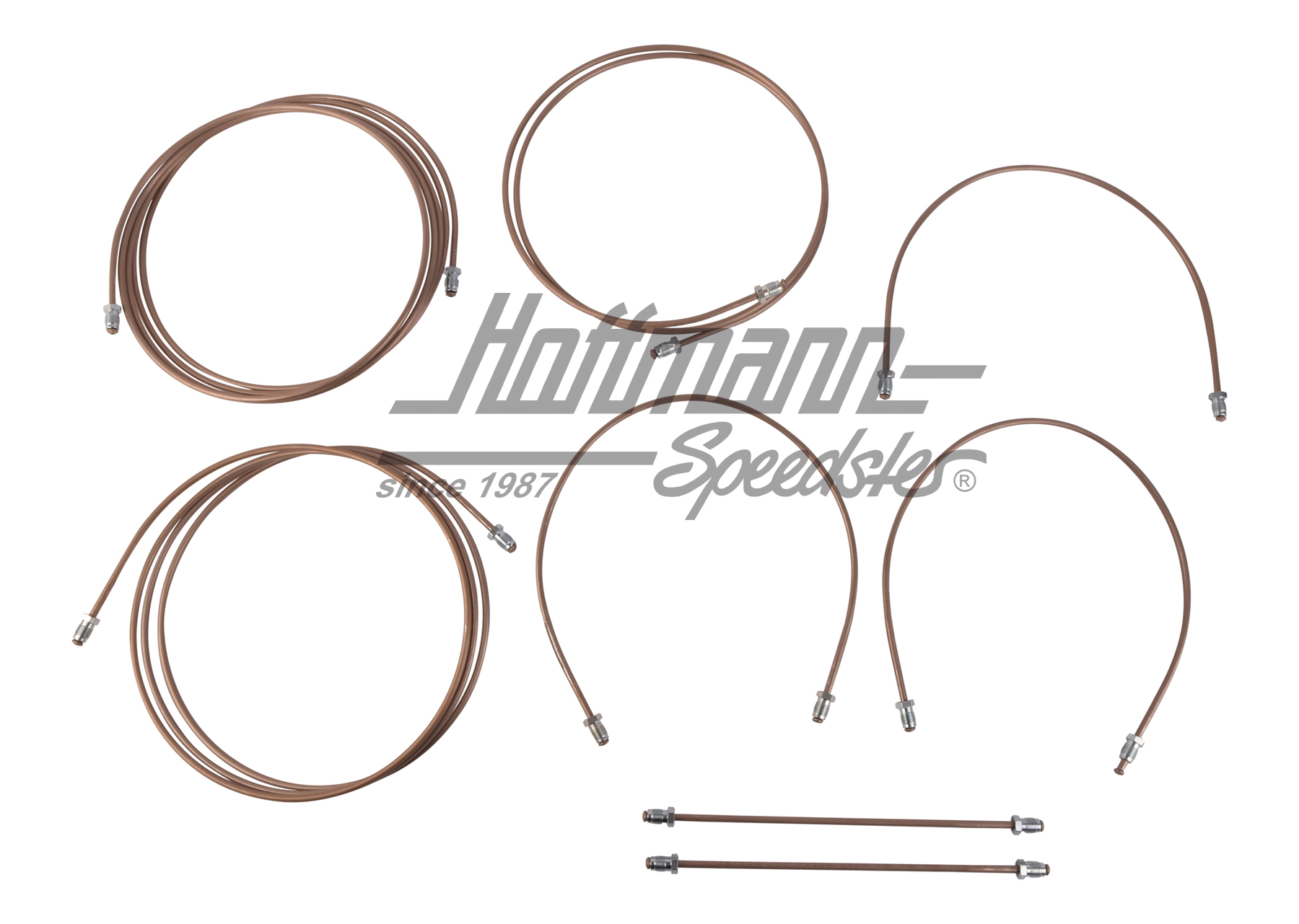 Brake line kit, Golf 1, with brake booster | 9935.9836 | 160-2644