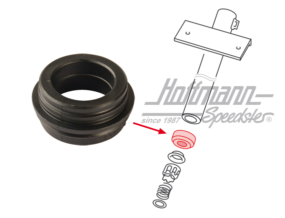 Support, column tube, Bus T3 | 251 419 579 B | 330-4370