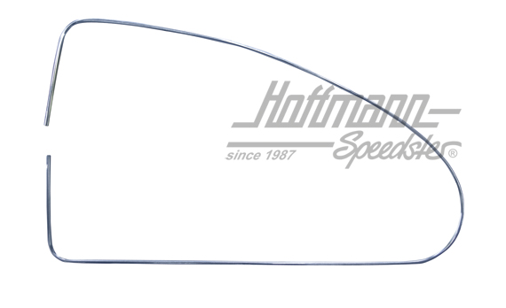 Ornamental frame, aluminium, quarter window, left, 8.64- | 113 853 345 D | 020-5621