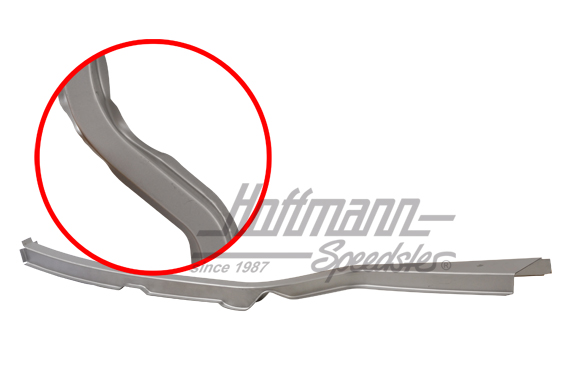 Pillar, rear, inner, Bus T1, 3.55-7.63, left                                                        