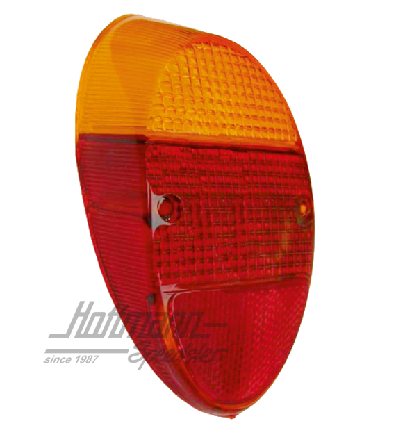 Tail-light lens, 5.61-7.73, red/orange | 111 945 241 K | 020-4484