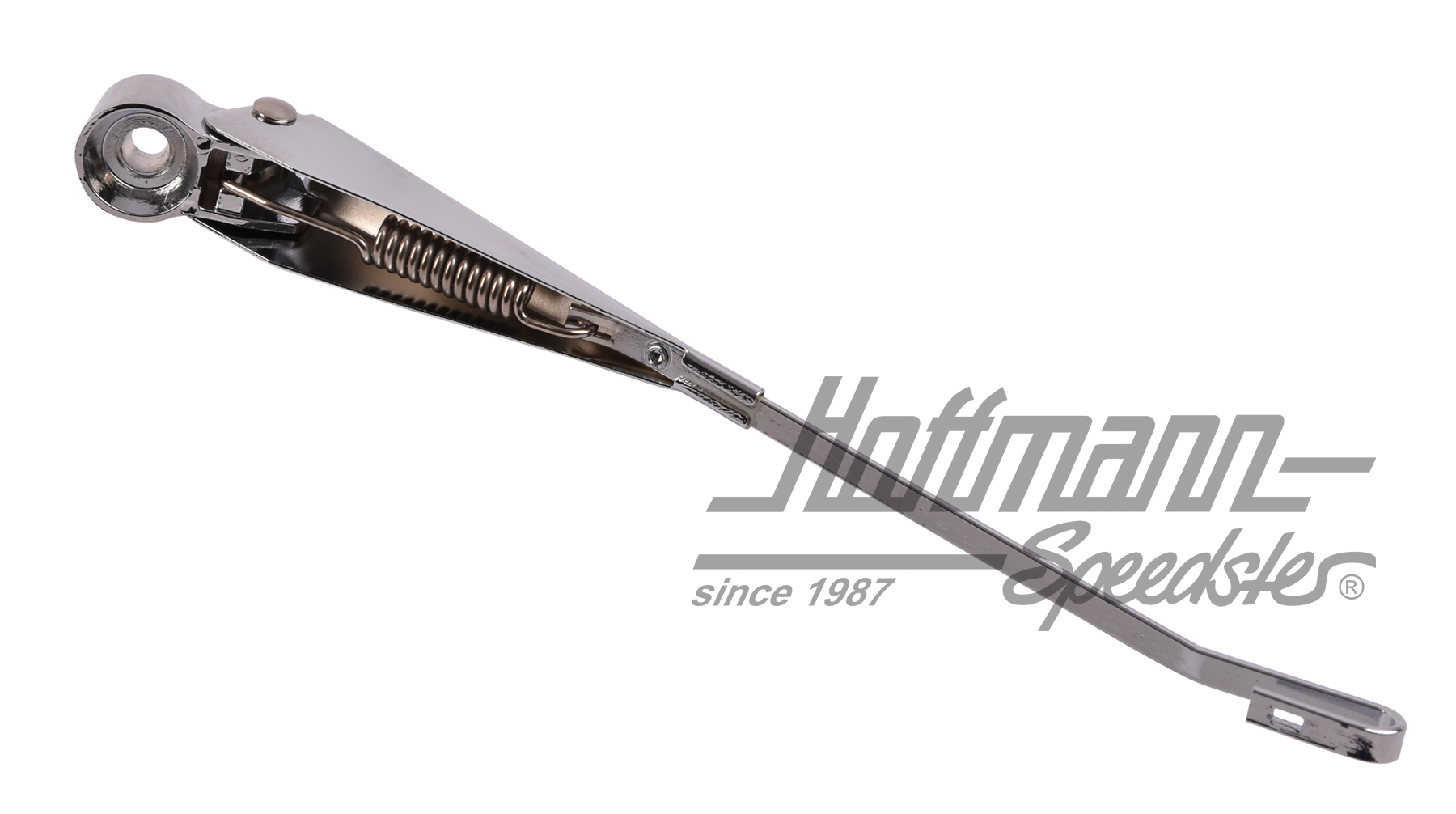 Wiper arm, 8.72-, left, chromed                                                                     