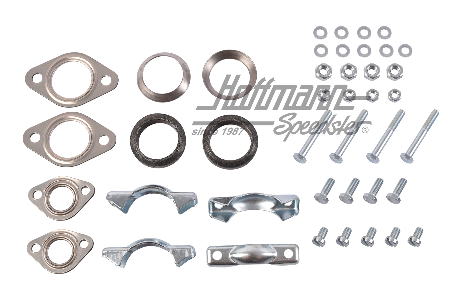 Attachment kit, for exhaust 020-3403, 1.2 | 111 298 007 | 020-3416-05