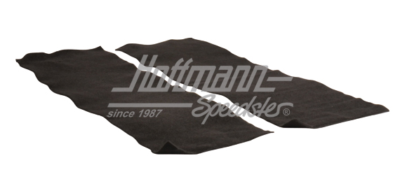 Rear-window shelf, Golf 1, black                                                                    