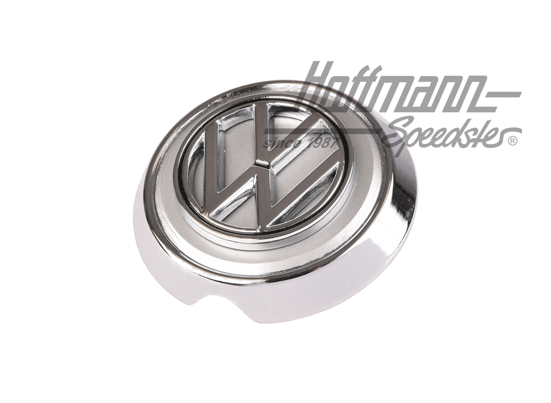 Emblem, with base, chromed, 8.62-7.74 | 141 853 601 B ST | 060-6075-06