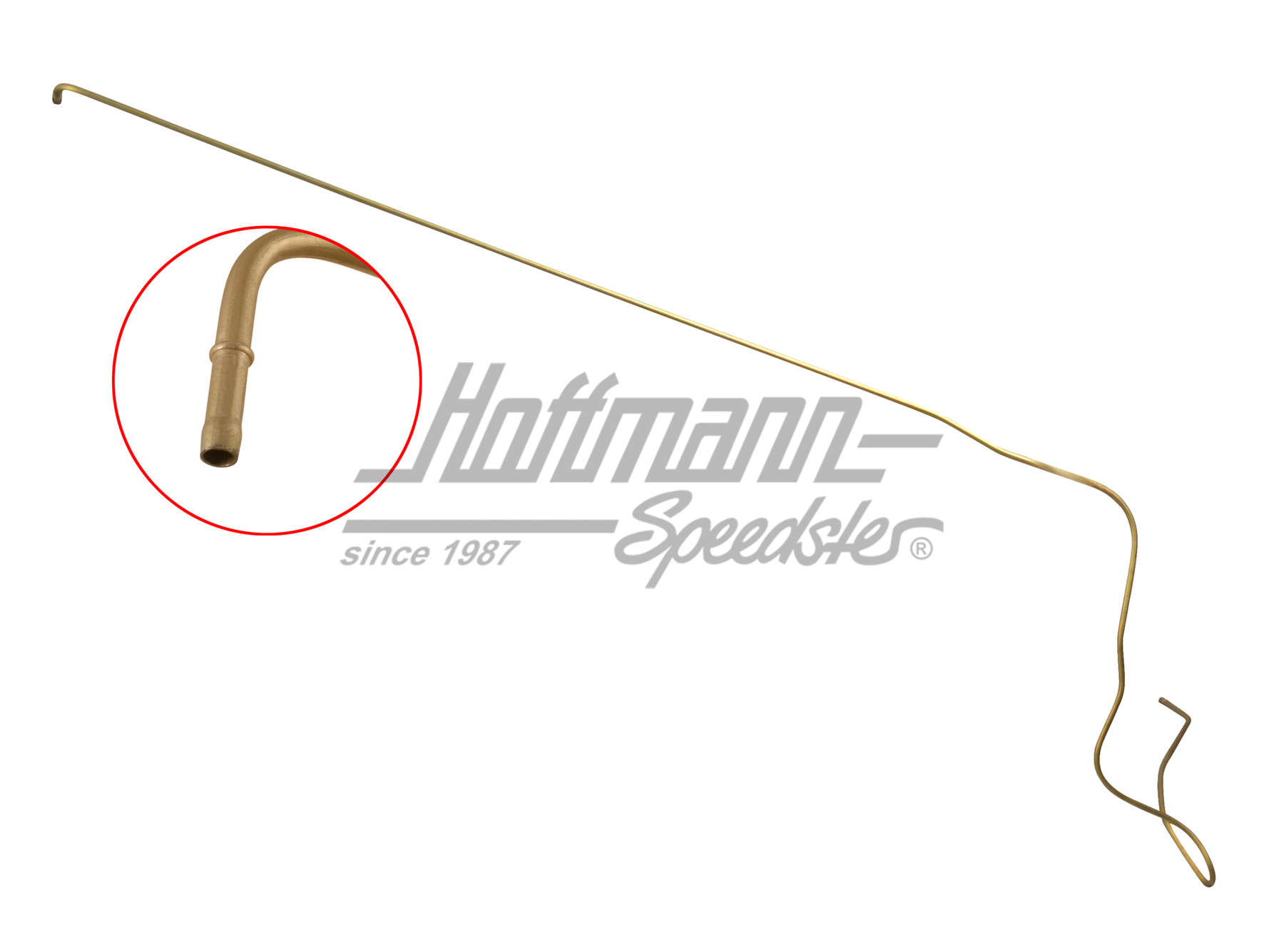 Diesel line, return, Golf 1 Diesel, 8.76-7.80 | 171 201 353 C | 110-2400-16