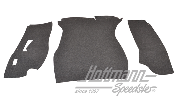 Trunk carpet kit, 911, 74-76                                                                        