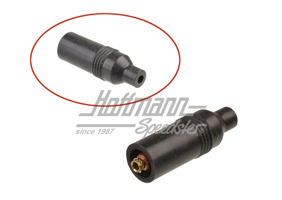 Plug, ignition cable, straight, .82- | 052 035 281 | 190-1158