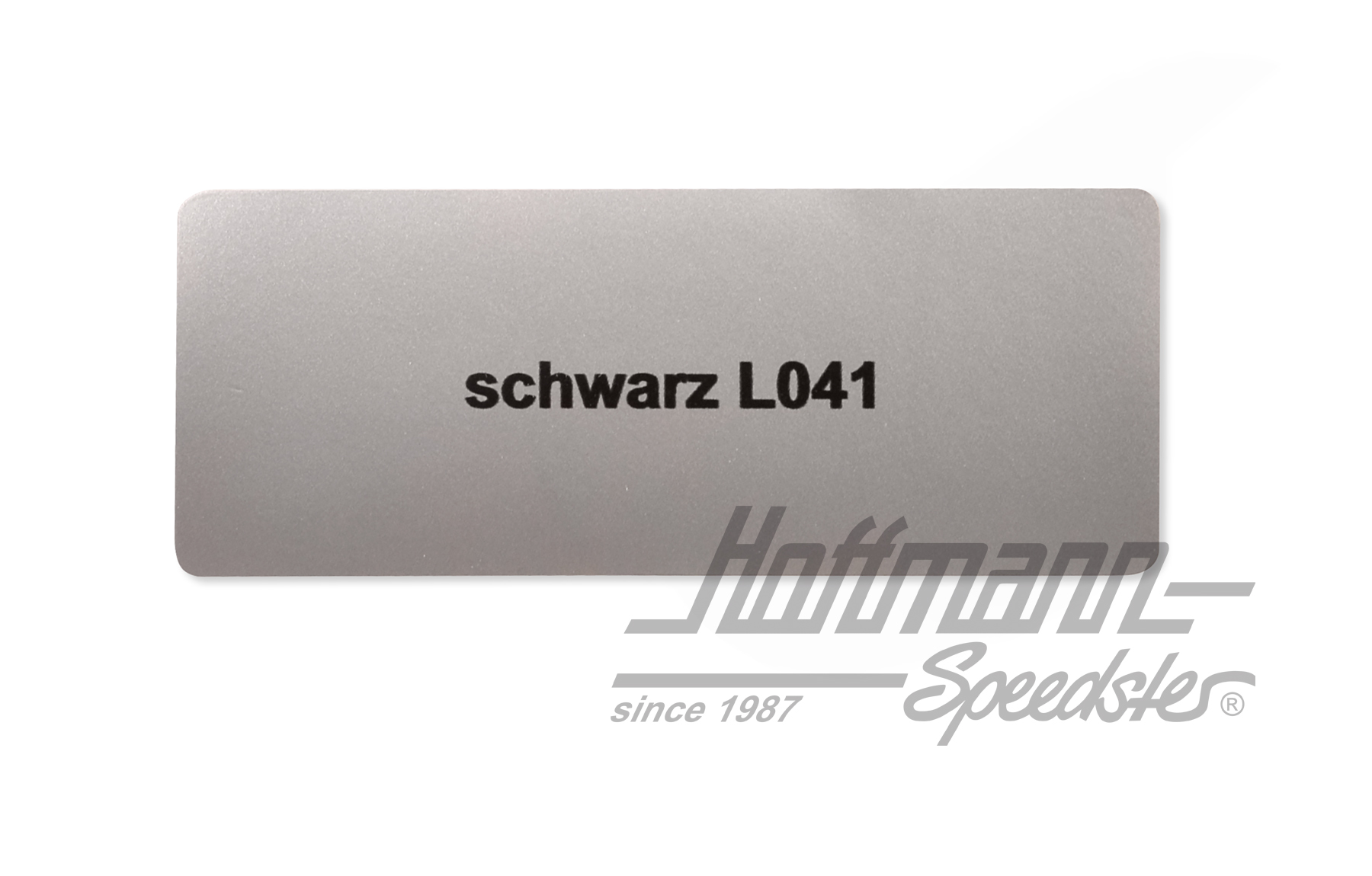 Sticker, colour number L041, black | L041 | 021-0180-01