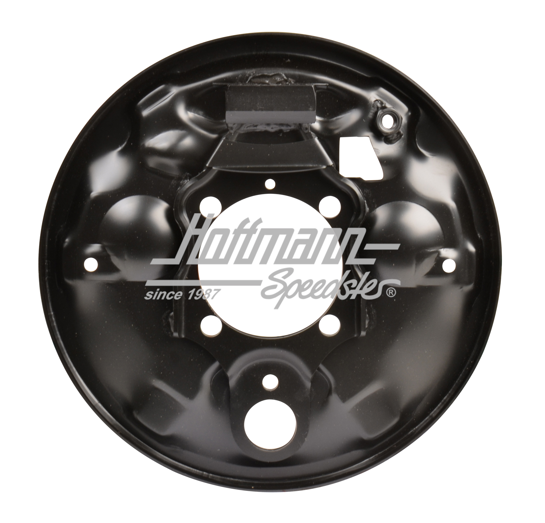 Brake anchor plate, rear, 11.57-7.64, left | 113 609 439 B | 020-4085-71