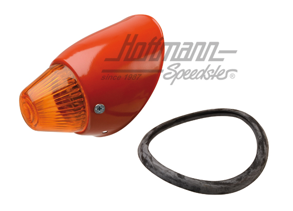 Turn indicator, complete, -7.57, USA, orange, left | 111 953 041 A | 020-4456-41