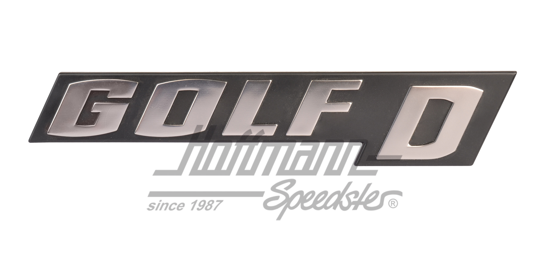 Emblem, Golf D, rear, Golf 1 | 171 853 687 P | 180-6560-04