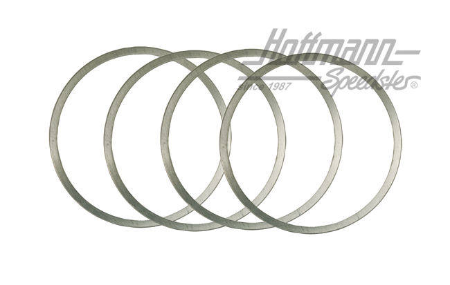 Cylinder shims, 85.5/87/88mm, 1.0mm | --- --- --- | 010-0532