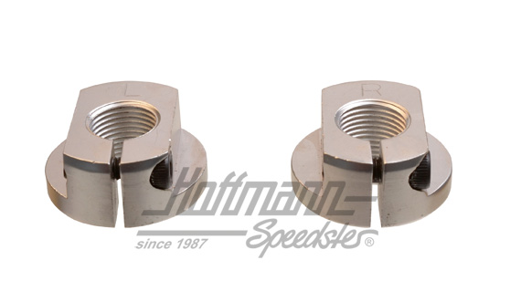Lock nuts, Billet, wheel bearing, -7.65                                                             