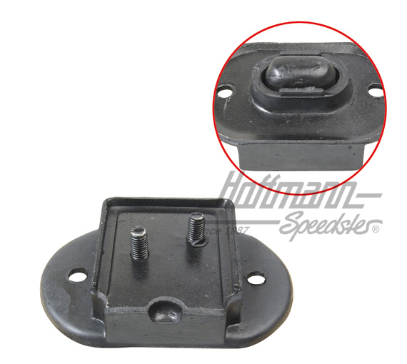 Gearbox mount, rubber/metal, front, 8.65- | 311 301 265 B | 020-0688